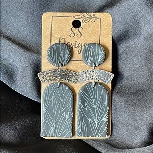 Polymer clay earrings